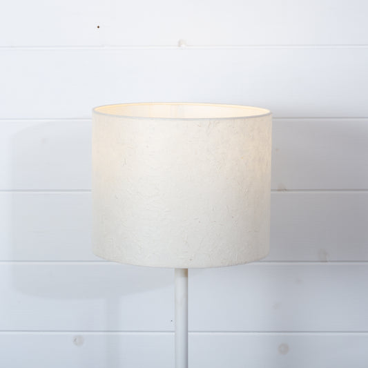 Drum Lamp Shade - P54 - P54 - Natural Lokta, 25cm x 20cm