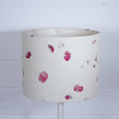 Drum Lamp Shade - P33 - Rose Petals, 25cm x 20cm