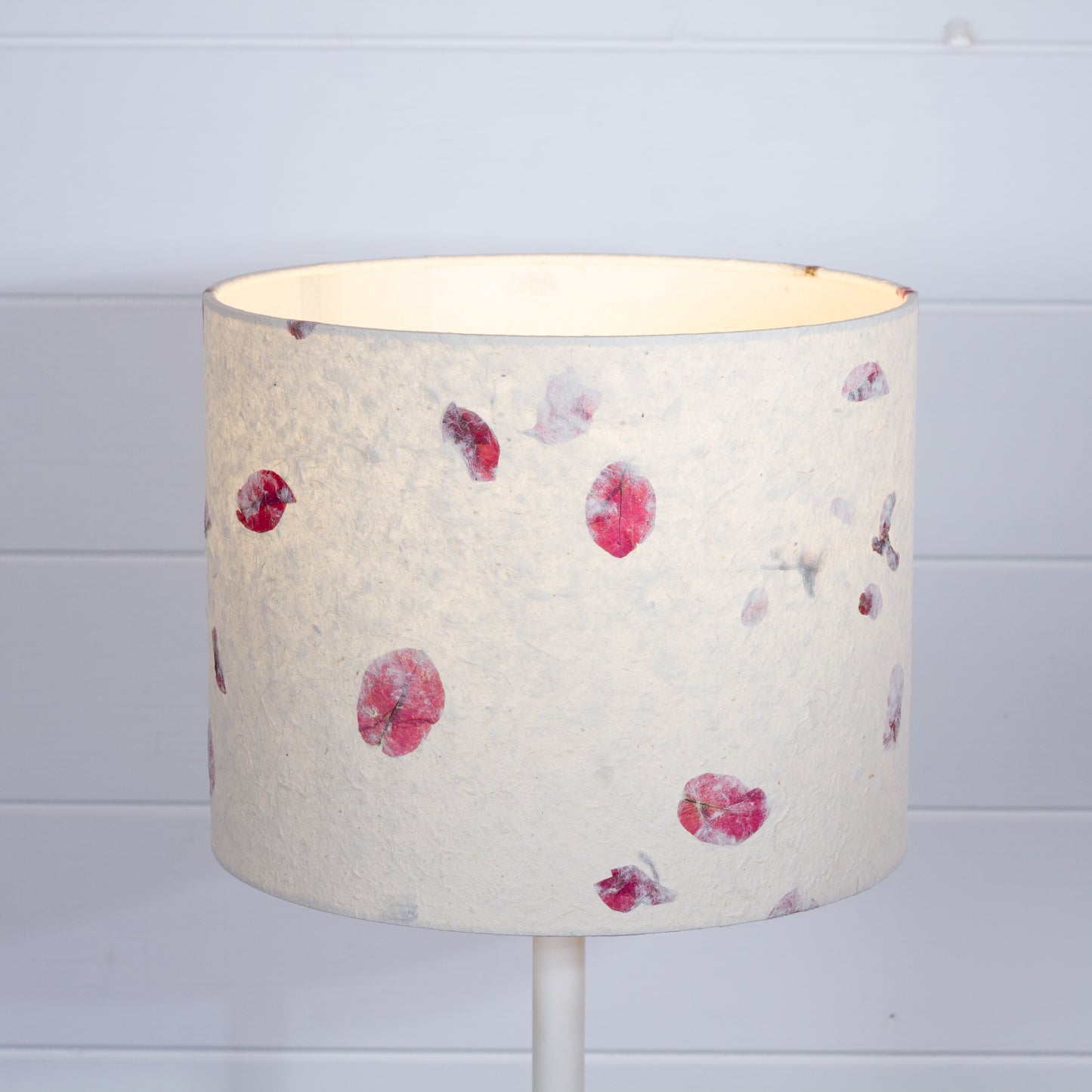 Drum Lamp Shade - P33 - Rose Petals, 25cm x 20cm