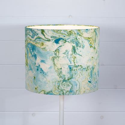 Drum Lamp Shade - B133 ~ Atlas Marble 30cm(d) x 25cm(h)