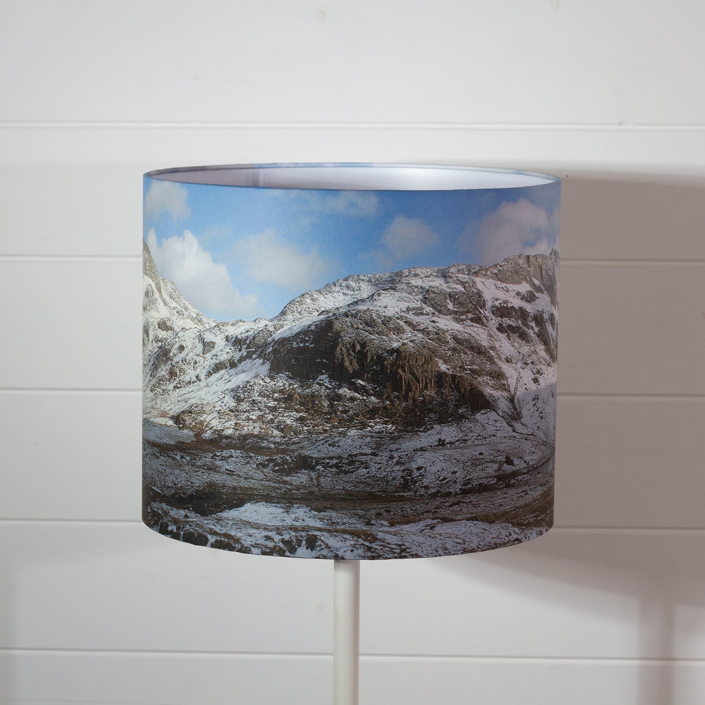 Cwm Idwal & Tryfan Landscape Drum Lamp Shade 30cm(d) x 25cm(h)