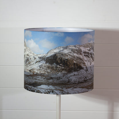 Cwm Idwal & Tryfan Landscape Drum Lamp Shade 30cm(d) x 25cm(h)