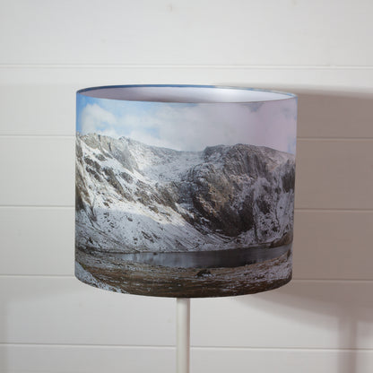 Cwm Idwal & Tryfan Landscape Drum Lamp Shade 30cm(d) x 25cm(h)