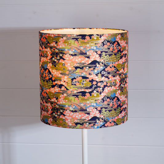 Drum Lamp Shade - W06 ~ Kyoto, 30cm(d) x 30cm(h)