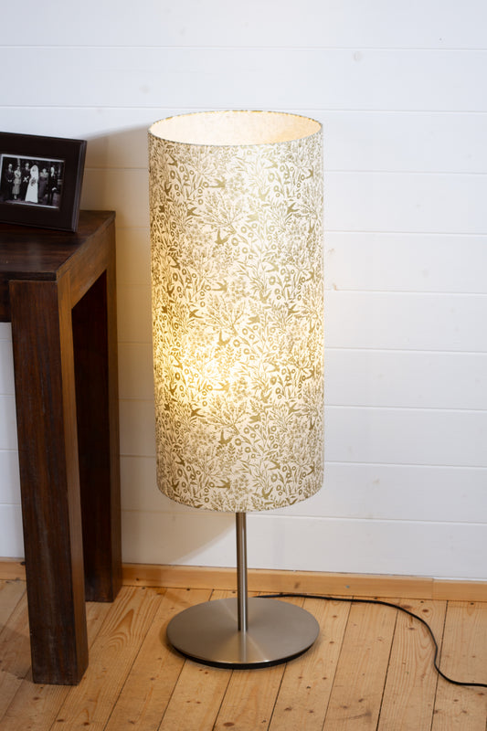 Floor Lamp ~ B135 ~ Gold Birds ~ 30cm(d) x 95cm(h)