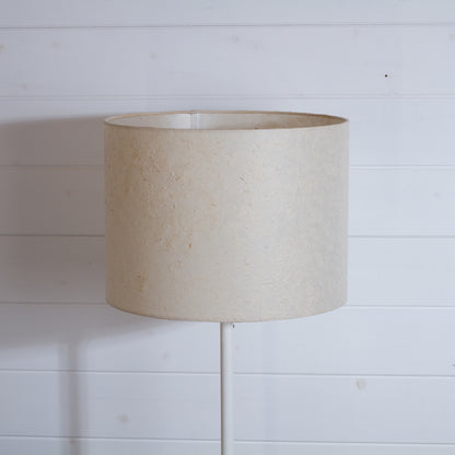 Drum Lamp Shade - P54 - Natural Lokta, 35cm(d) x 25cm(h)