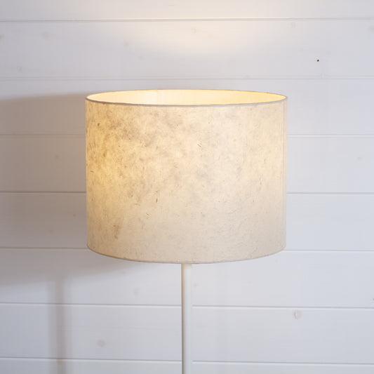 Drum Lamp Shade - P54 - Natural Lokta, 35cm(d) x 25cm(h)