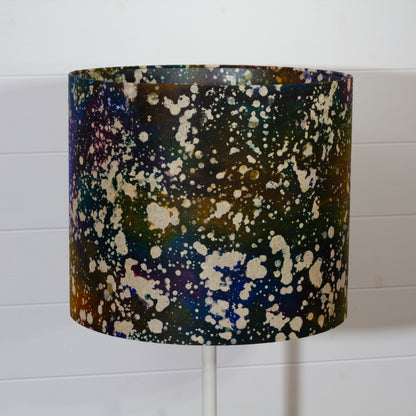 Drum Lamp Shade - B109 ~ Batik Galaxy, 35cm(d) x 30cm(h)