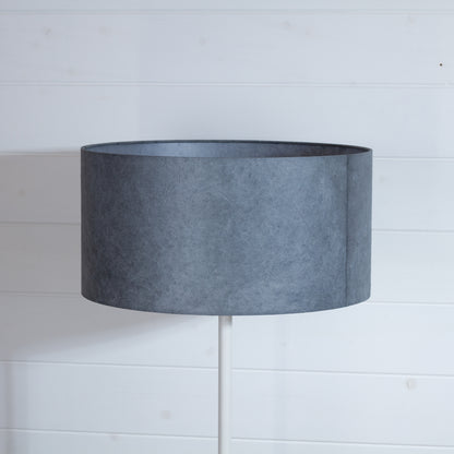 Drum Lamp Shade - P53 - Pewter Grey, 50cm(d) x 25cm(h)