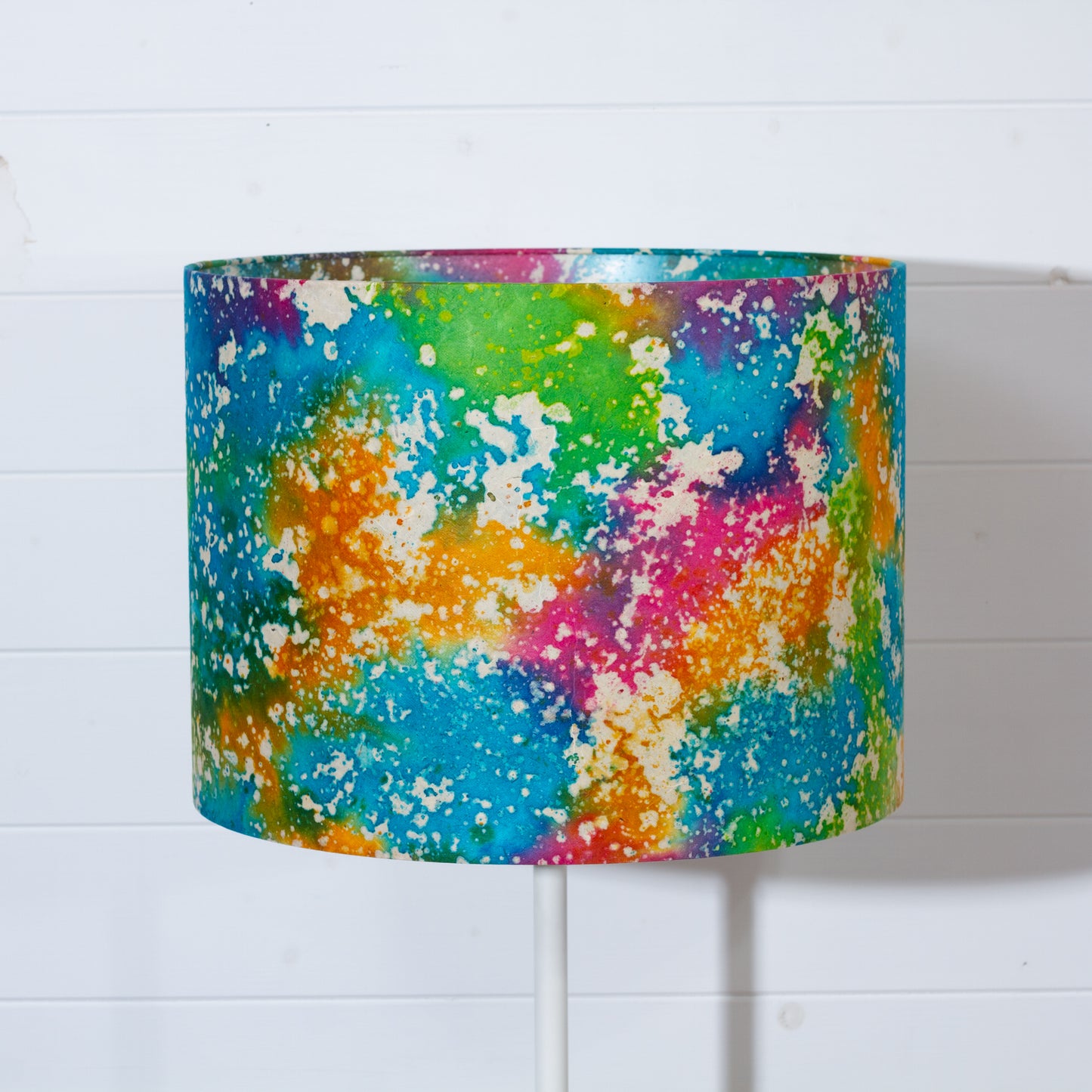 Drum Lamp Shade - B141 ~ Pastel Galaxy, 40cm(d) x 30cm(h)