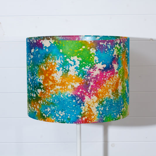 Drum Lamp Shade - B141 ~ Pastel Galaxy, 40cm(d) x 30cm(h)
