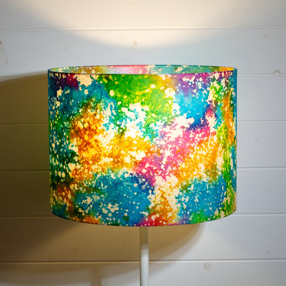 Drum Lamp Shade - B141 ~ Pastel Galaxy, 40cm(d) x 30cm(h)