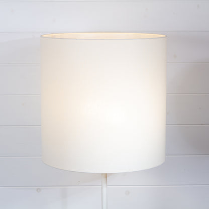 Drum Lamp Shade - F165 ~ Cream Linen, 40cm(d) x 40cm(h)