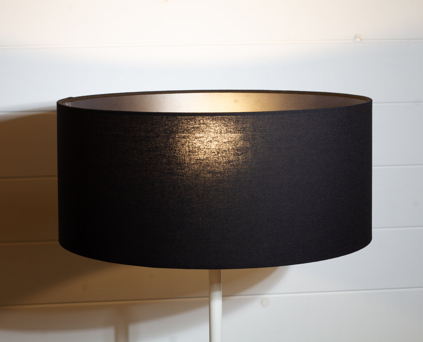 Drum Lamp Shades F170 ~ Black Linen