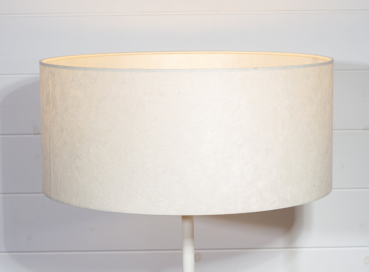 Drum Lamp Shade - P54 Natural Lokta, 45cm(d) x 20cm(h)