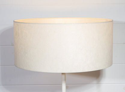 Drum Lamp Shade - P54 Natural Lokta, 45cm(d) x 20cm(h)