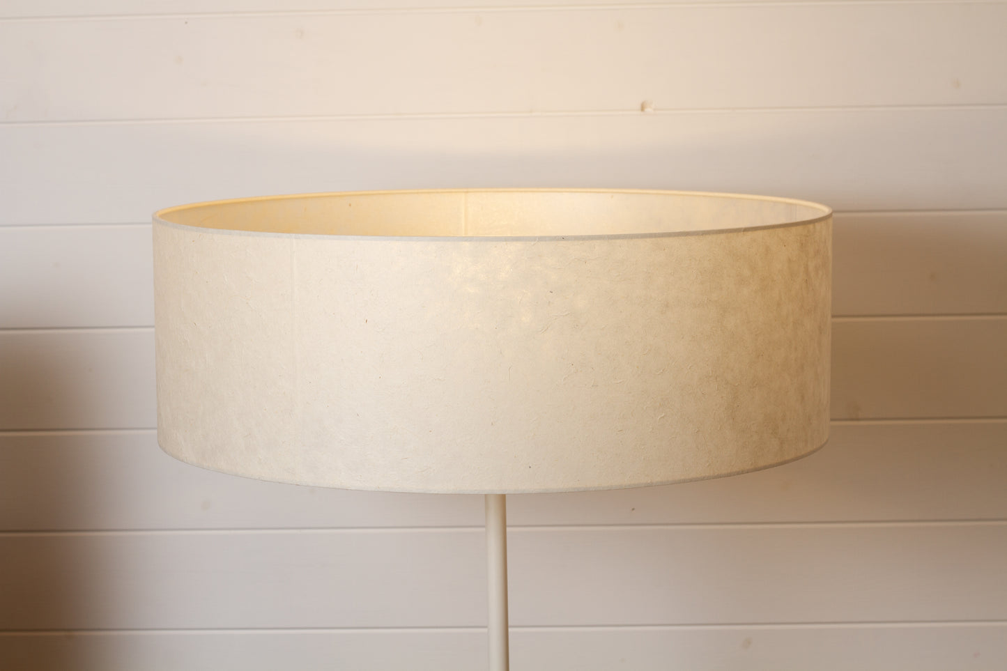 Drum Lamp Shade - P54 - Natural Lokta, 60cm(d) x 20cm(h)