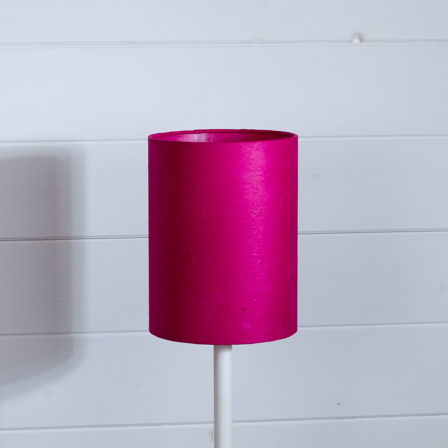 Drum Lamp Shade - P57 ~ Hot Pink Lokta, 15cm(diameter)