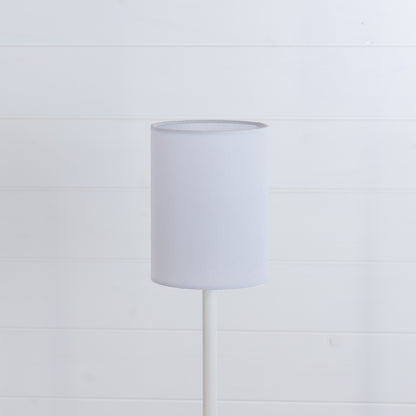 Drum Lamp Shade - P47 ~ White Non Woven Fabric, 15cm(diameter)