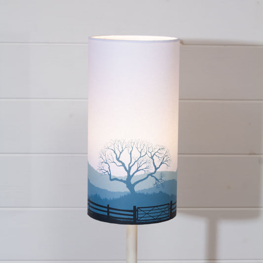Landscape Gate Print Drum Lamp Shade 15cm(d) x 30cm(h) - 9 Colour Options