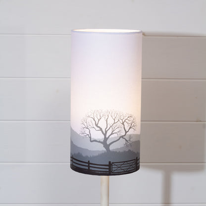 Landscape Gate Print Drum Lamp Shade 15cm(d) x 30cm(h) - 9 Colour Options