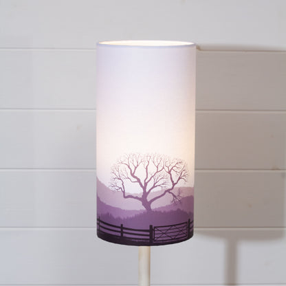 Landscape Gate Print Drum Lamp Shade 15cm(d) x 30cm(h) - 9 Colour Options