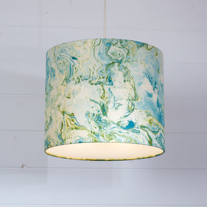Drum Lamp Shade - B133 ~ Atlas Marble 30cm(d) x 25cm(h)