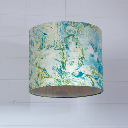 Drum Lamp Shade - B133 ~ Atlas Marble 30cm(d) x 25cm(h)