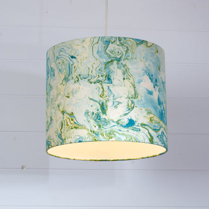 Drum Lamp Shade - B133 ~ Atlas Marble 30cm(d) x 25cm(h)