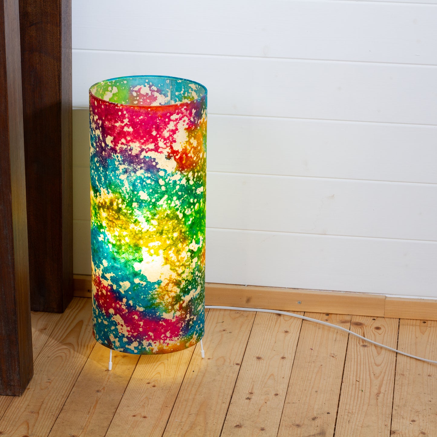 Free Standing Table Lamp Large - B141 ~ Pastel Galaxy