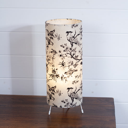 Free Standing Table Lamp Small - P41 - Oriental Birds