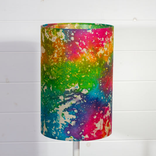 Drum Lamp Shade - B141 ~ Pastel Galaxy, 20cm(d) x 30cm(h)
