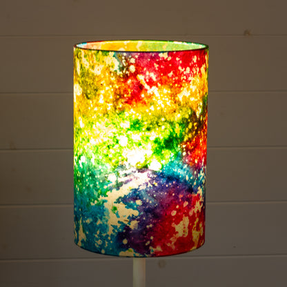 Drum Lamp Shade - B141 ~ Pastel Galaxy, 20cm(d) x 30cm(h)