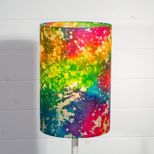 Drum Lamp Shade - B141 ~ Pastel Galaxy, 20cm(d) x 30cm(h)