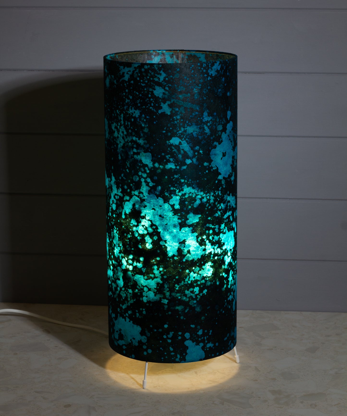 Free Standing Table Lamp Large - B134 ~ Sea Sparkle
