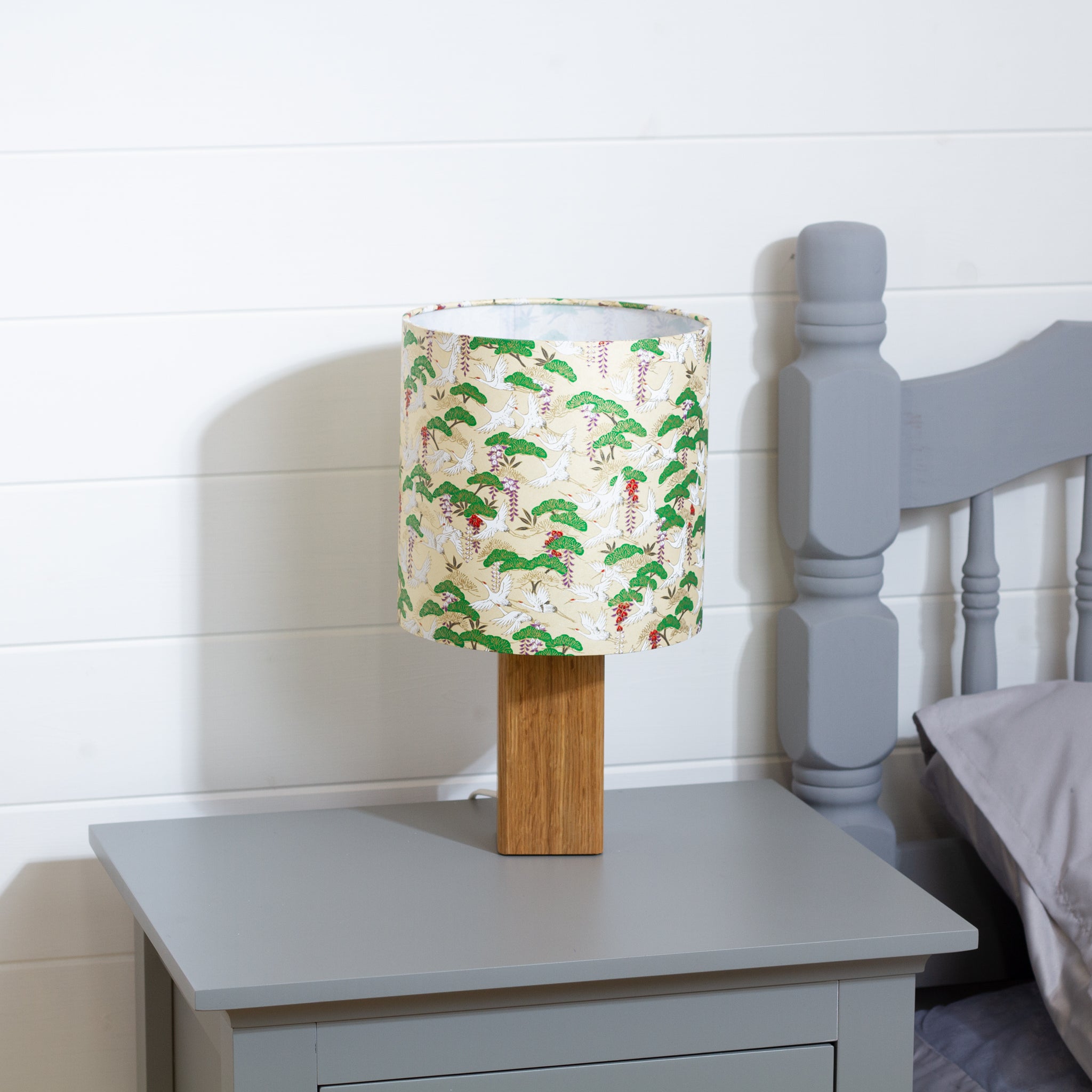 Nightstand on sale lamp shades