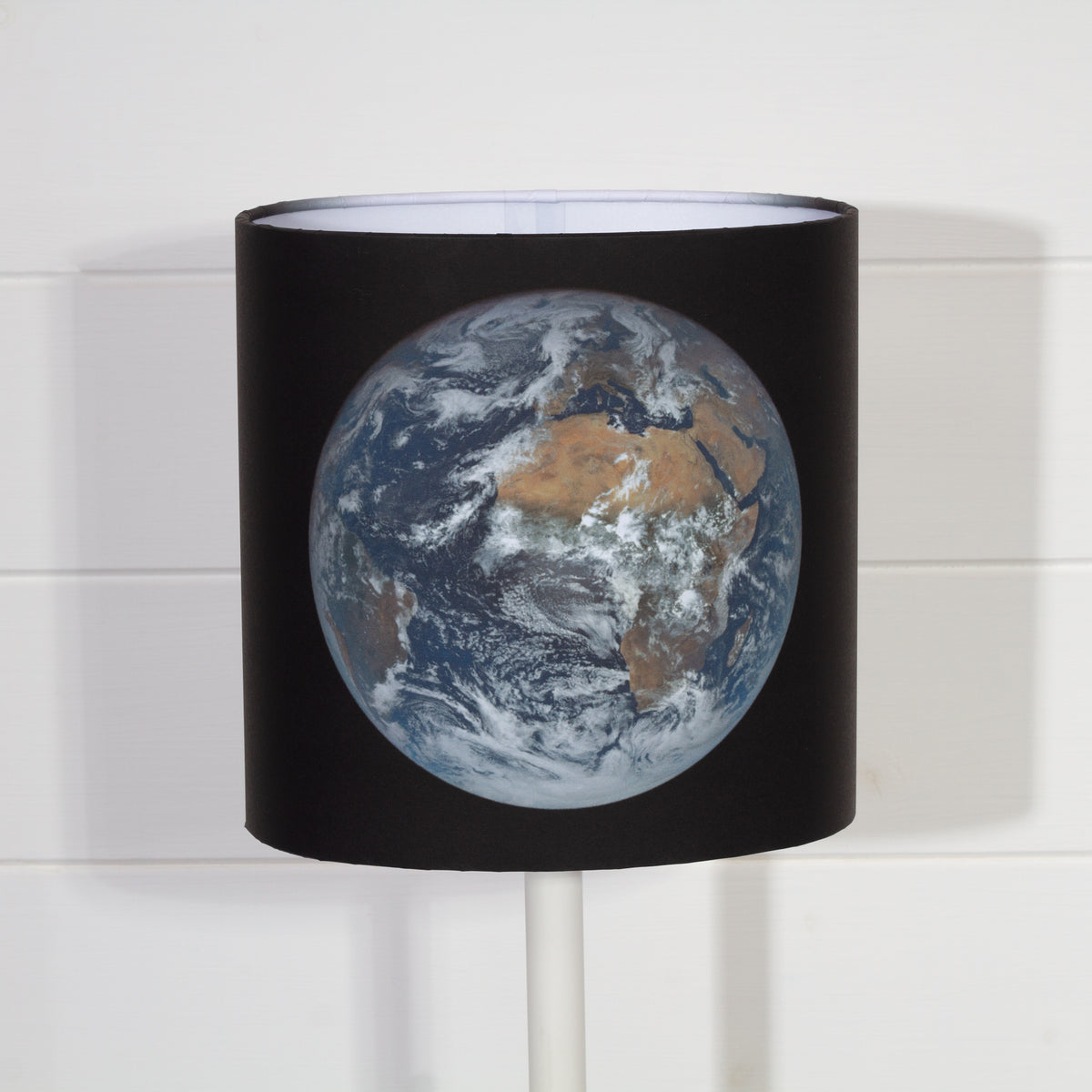 Oval Lamp Shade - Earth 2026, 20cm(w) x 20cm(h) x 13cm(d)