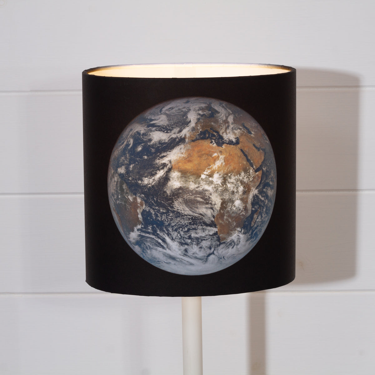 Oval Lamp Shade - Earth 2026, 20cm(w) x 20cm(h) x 13cm(d)