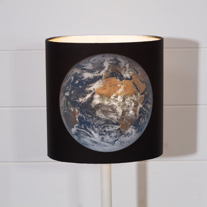 Oval Lamp Shade - Earth 2026, 20cm(w) x 20cm(h) x 13cm(d)