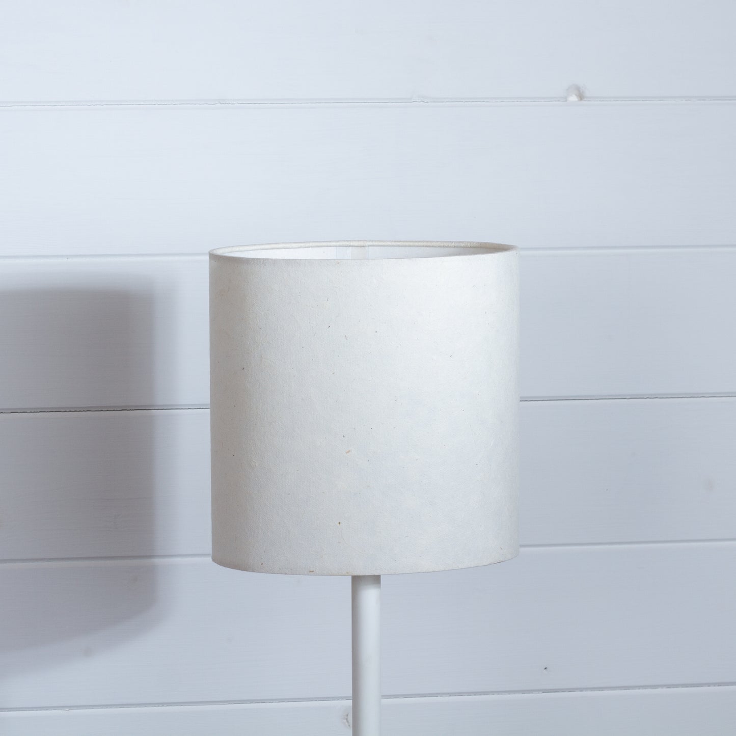 Oval Lamp Shade - P54 - Natural Lokta, 20cm(w) x 20cm(h) x 13cm(d)