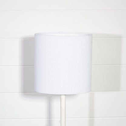 Oval Lamp Shades F160 ~ White Linen