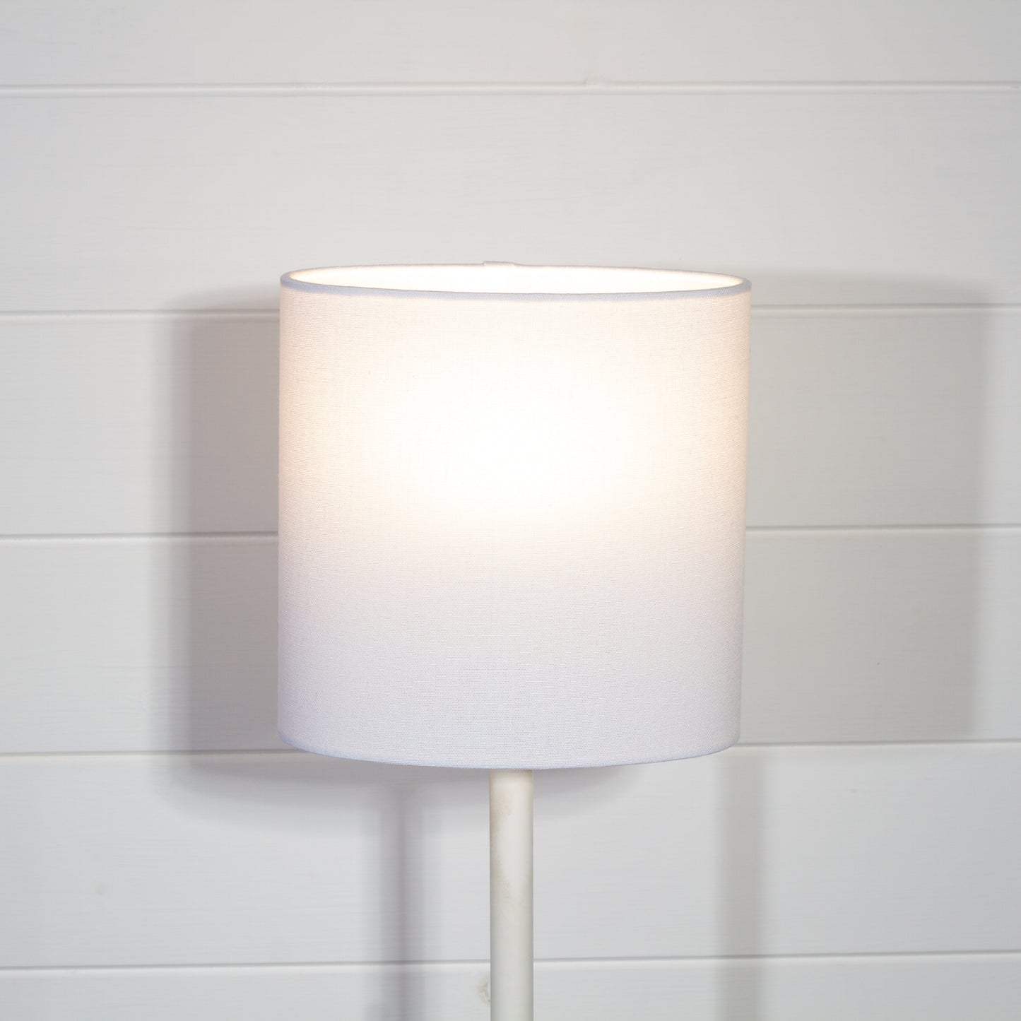 Oval Lamp Shades F160 ~ White Linen