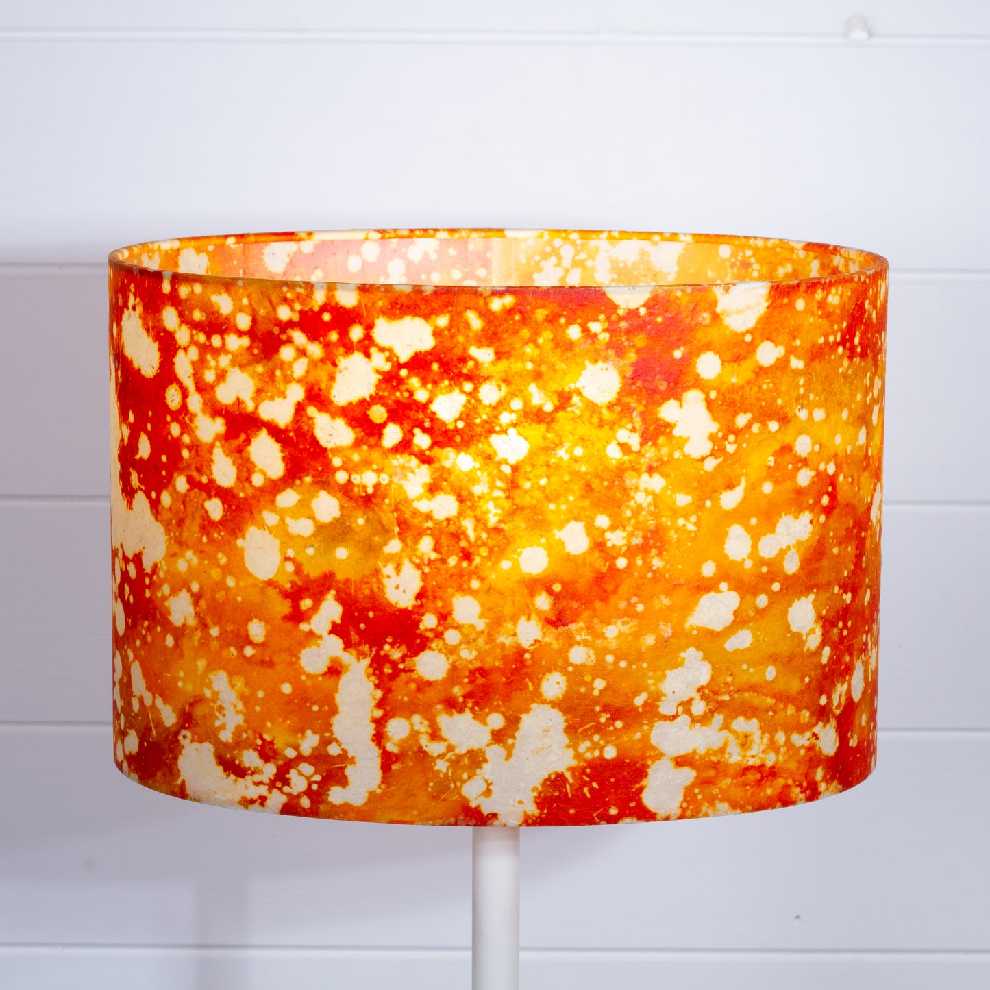 Oval Lamp Shade - B112 ~ Batik Lava, 30cm(w) x 20cm(h) x 22cm(d)