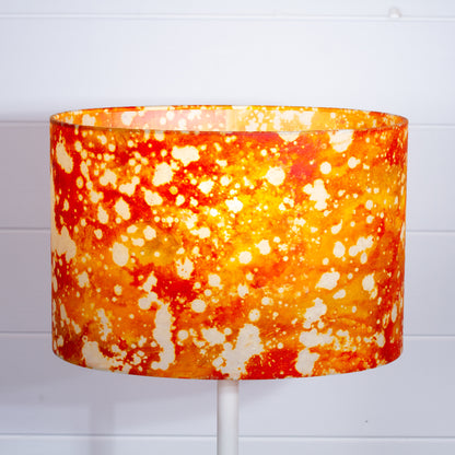 Oval Lamp Shade - B112 ~ Batik Lava, 30cm(w) x 20cm(h) x 22cm(d)