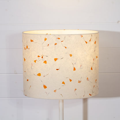 Oval Lamp Shade - P32 - Marigold Petals, 30cm(w) x 25cm(h) x 22cm(d)