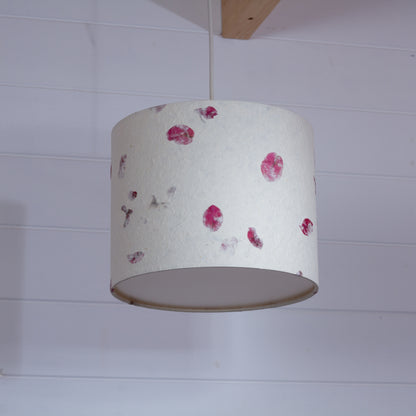 Drum Lamp Shade - P33 - Rose Petals, 25cm x 20cm