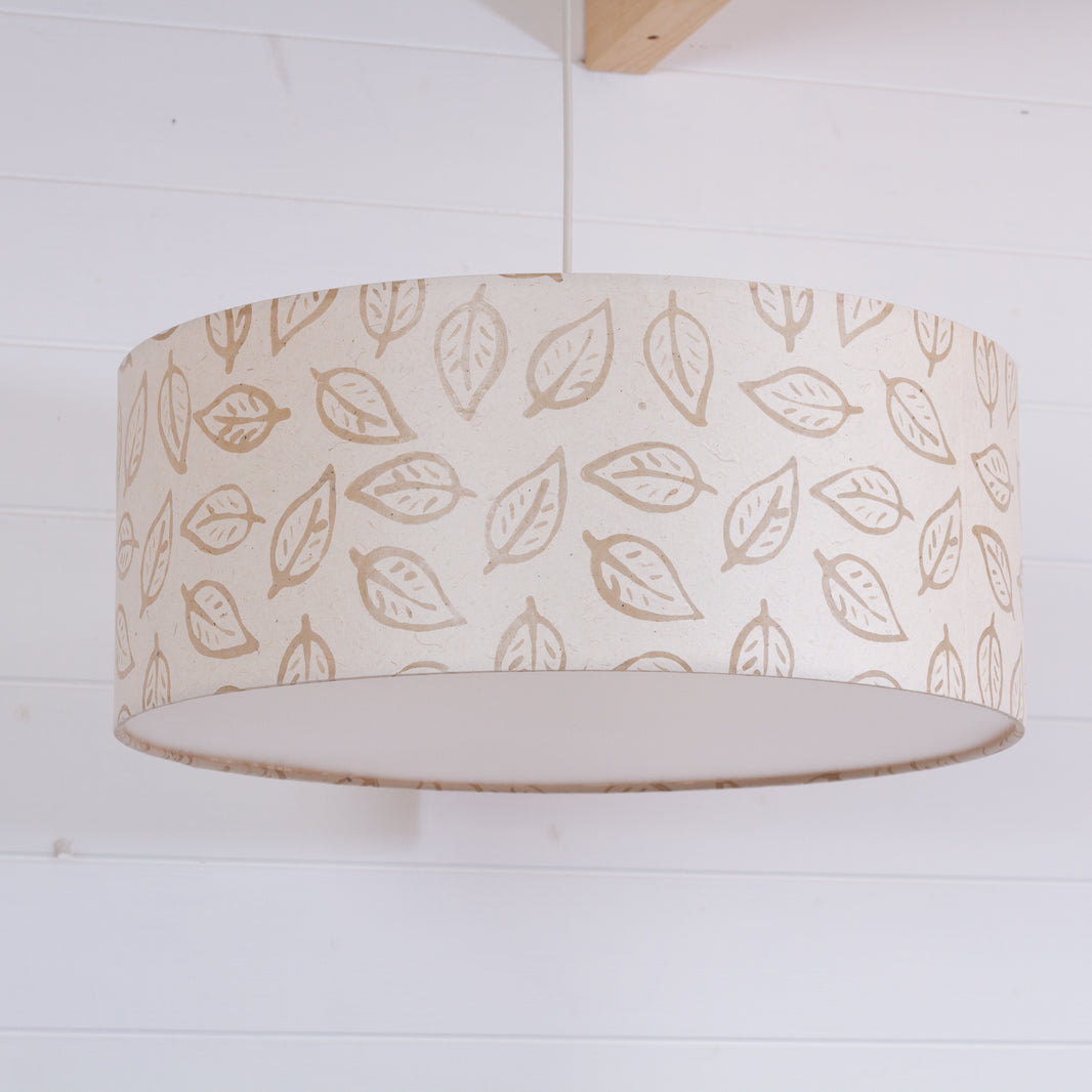 P28 ~ Batik Leaf on Natural – Imbue Lighting