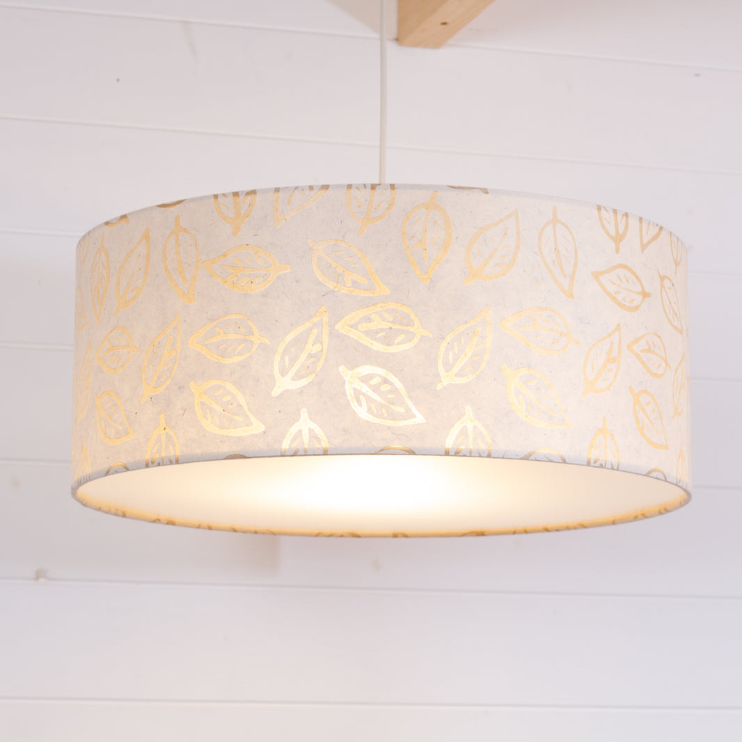 P28 ~ Batik Leaf on Natural – Imbue Lighting