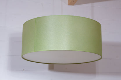 Drum Lamp Shade - P50 ~ Green Non Woven Fabric, 50cm(d) x 20cm(h)