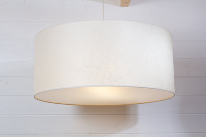 Drum Lamp Shade - P54 - Natural Lokta, 70cm(d) x 30cm(h)